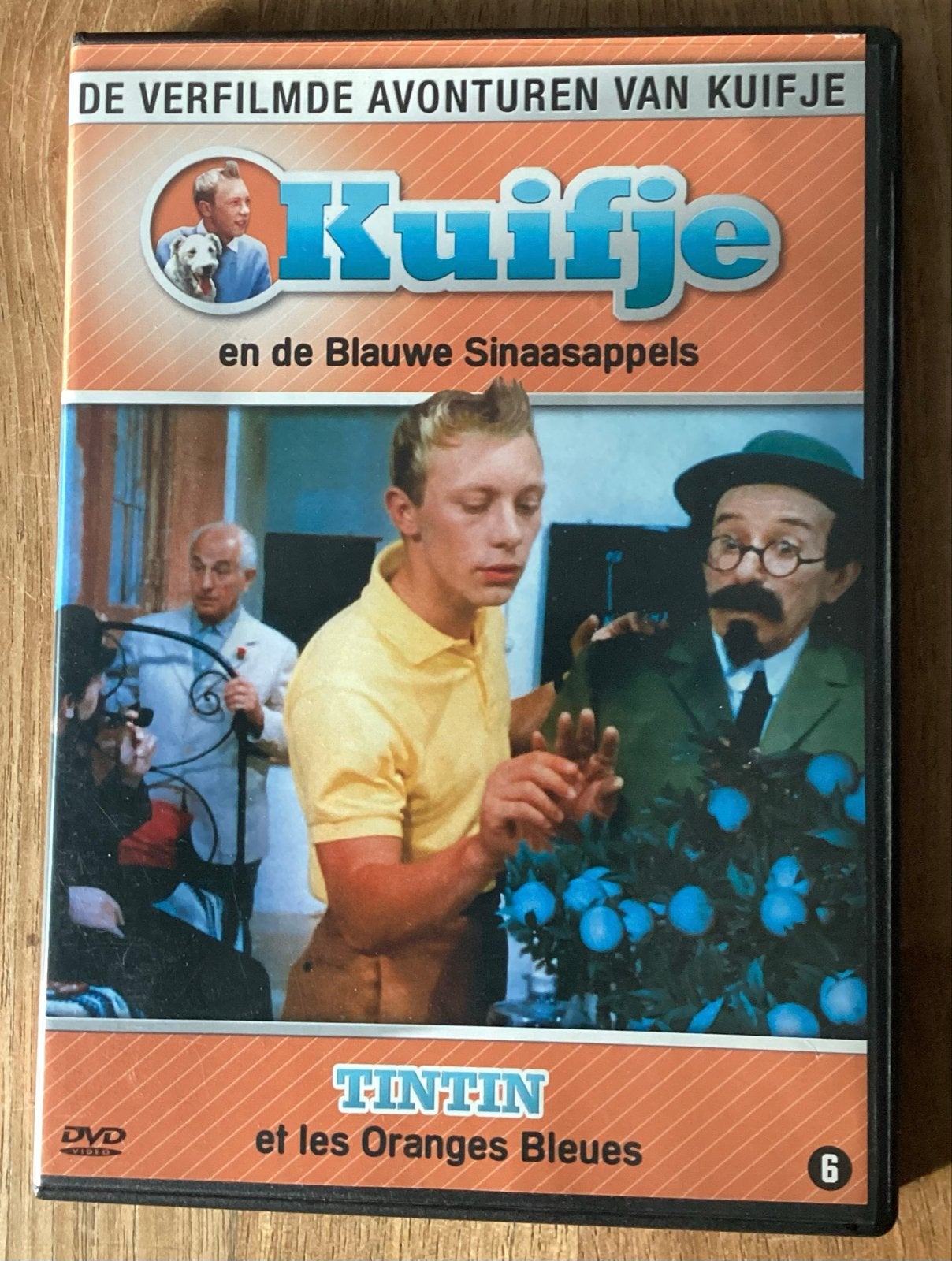Kuifje en de Blauwe Sinaasappels - DVD, Alle leeftijden, Nederlands, Ophalen of Verzenden, Frans