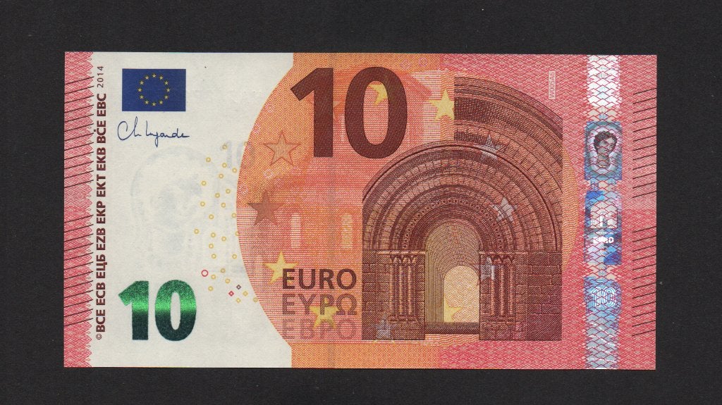 10 Euro Bankbiljet 2014 UNC Biljet, Postzegels en Munten, Bankbiljetten | Europa | Eurobiljetten, Ophalen of Verzenden, Overige landen
