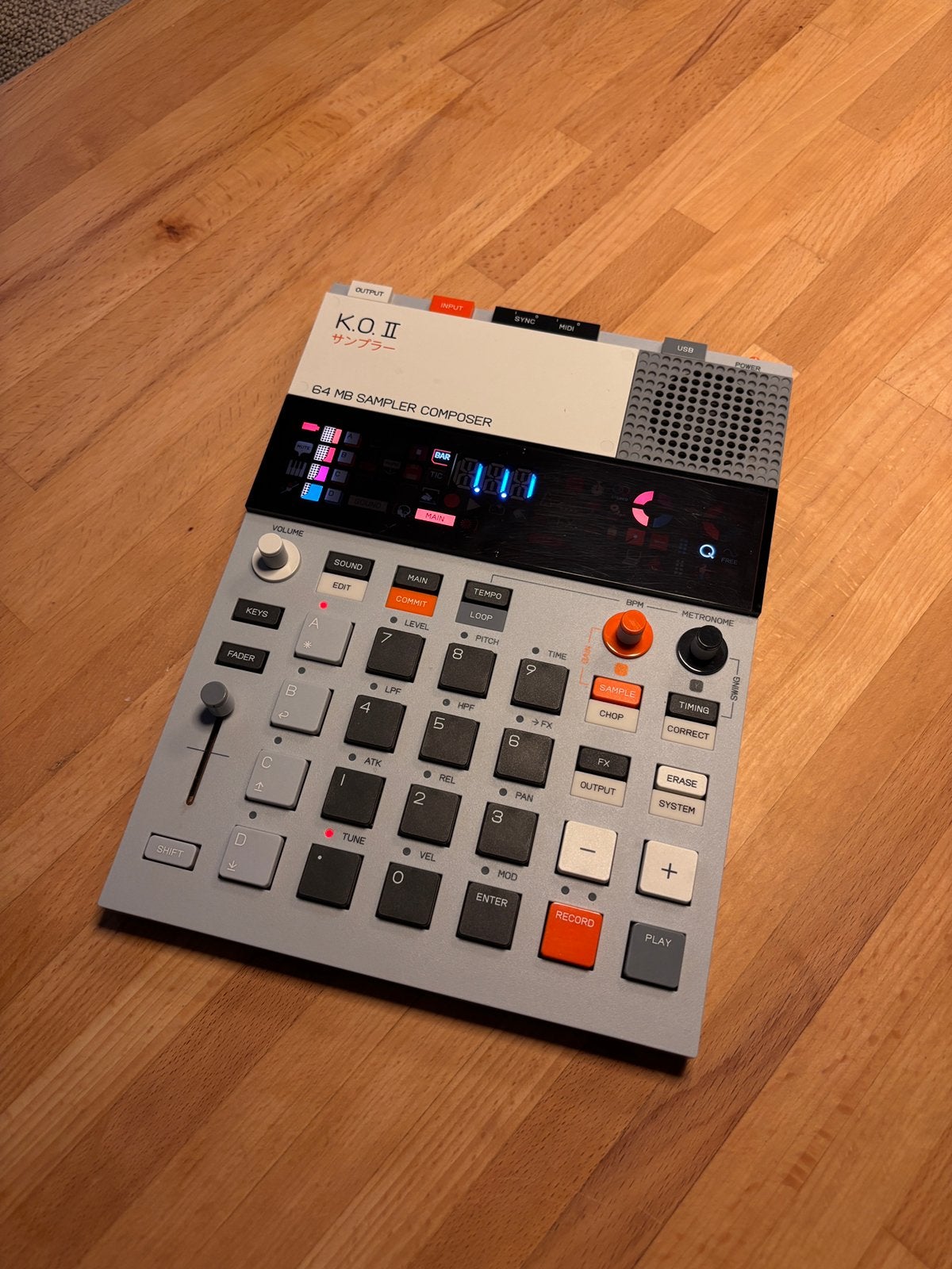 Teenage engineering K.O. II        KO2, Muziek en Instrumenten, Ophalen of Verzenden, Gebruikt