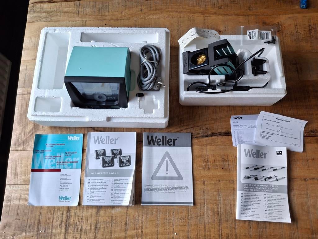 Weller WX1 Soldeerstation - 200W, 550C, 230Vac - Nieuw, Ophalen of Verzenden, Nieuw, Minder dan 150 ampère, Overige typen