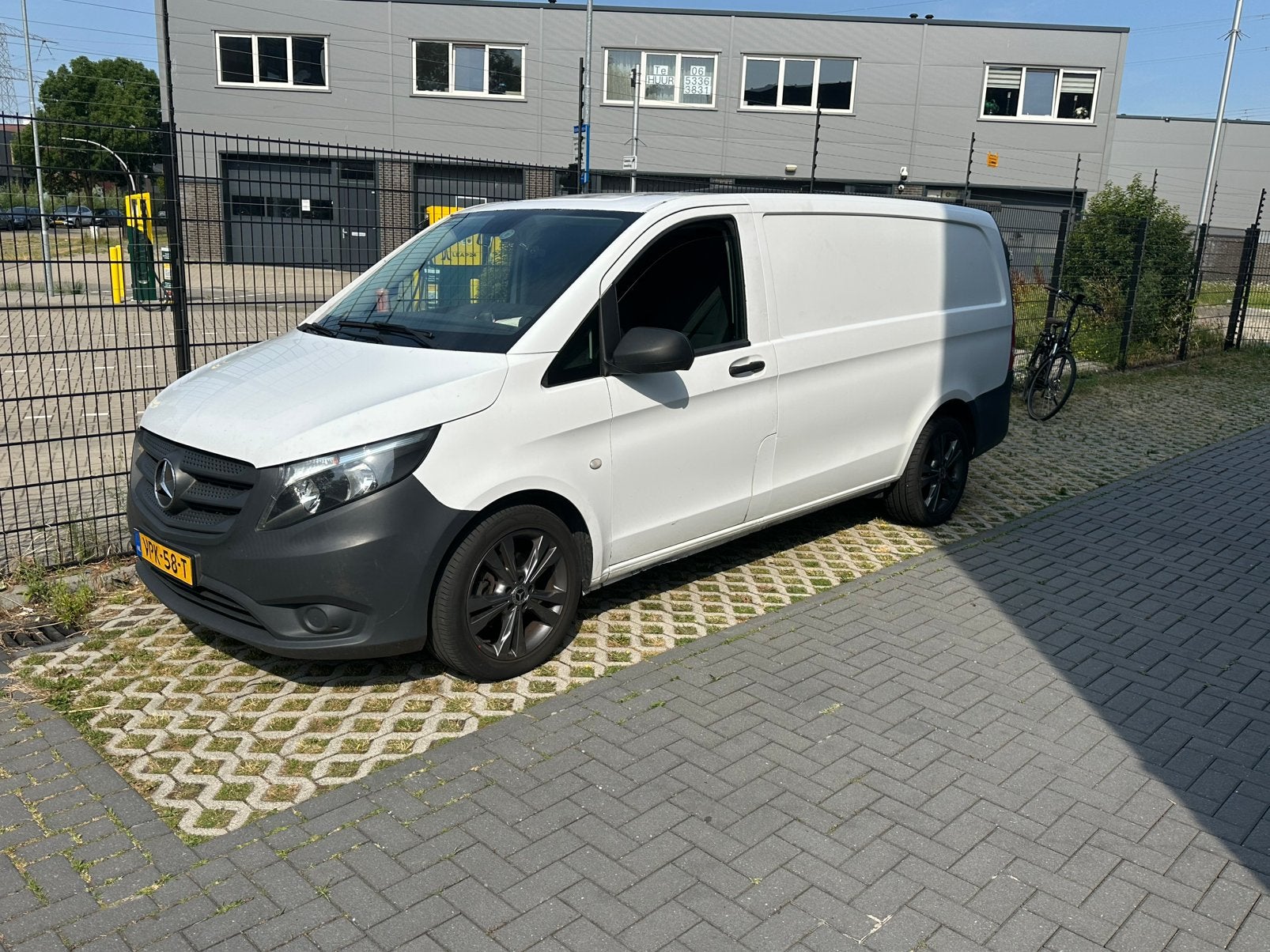 Mercedes-Benz Vito 1.6 CDI 65KW 2016 Wit nieuwe motor!, 4 cilinders, Wit, Mercedes-Benz, Diesel