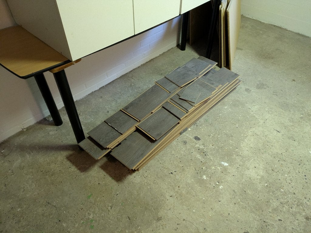 Laminaat, Ophalen, Gebruikt, 50 tot 150 cm, 10 m² of meer