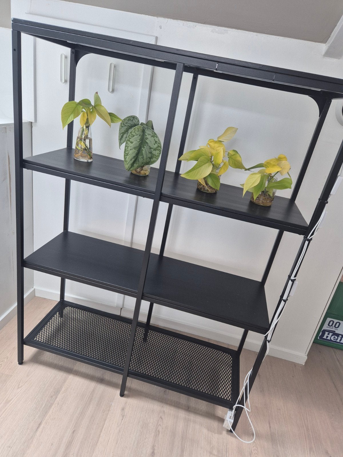IKEA FJÄLLBO Stellingkast zwart 100 x 136 x 36 cm, Ophalen, Gebruikt