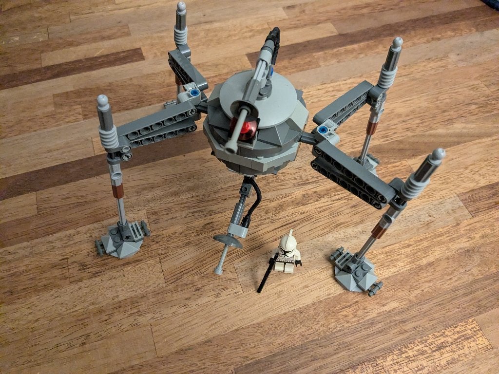 Lego Star Wars Separatist Spider Droid (7681)