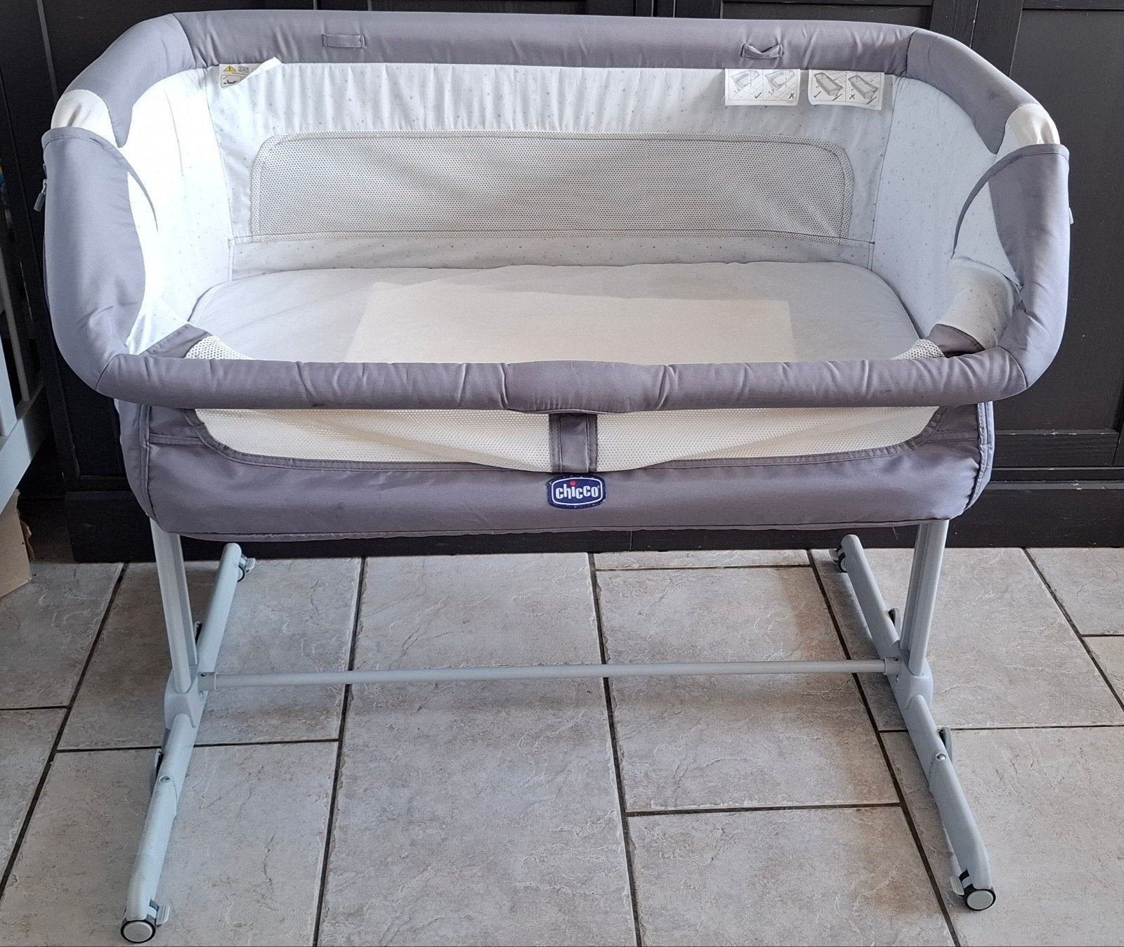 Chicco co sleeper, Ophalen, Wieg
