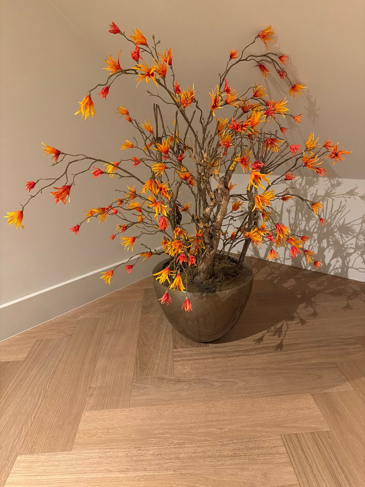 Zijde plant met pot, Ophalen, Binnen, Kunstplant, Zijde