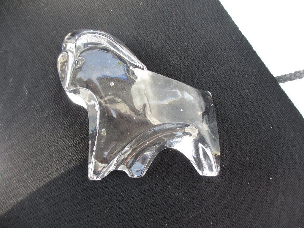 Kosta Boda glazen paperweight bok, Ophalen of Verzenden