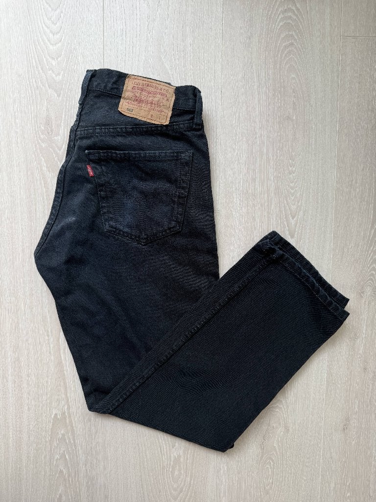 Levi's 501 Zwarte spijkerbroek W31L34, Kleding | Heren, ., Zwart, Ophalen of Verzenden, Zo goed als nieuw