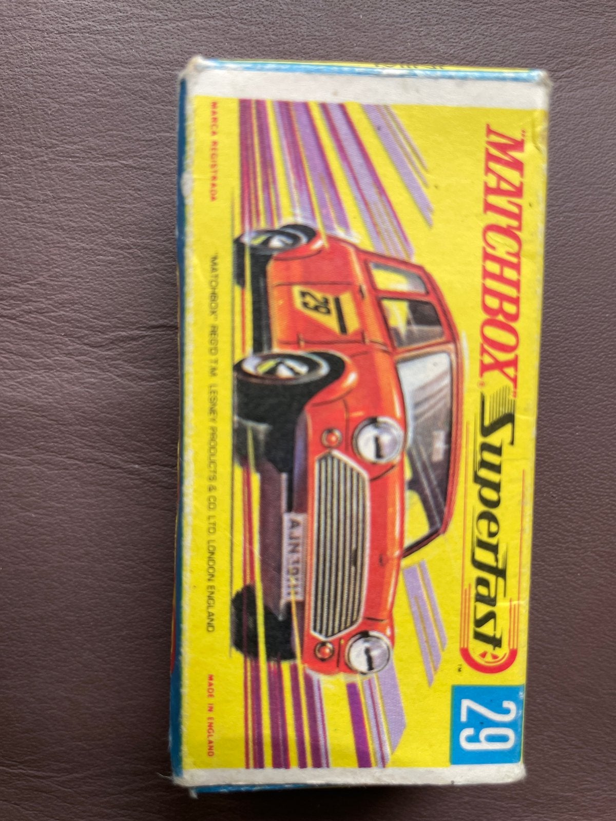 MATCHBOX SUPERFAST 29, RACING MINI, Hobby en Vrije tijd, 1:50 of kleiner, Auto, Zo goed als nieuw, Ophalen