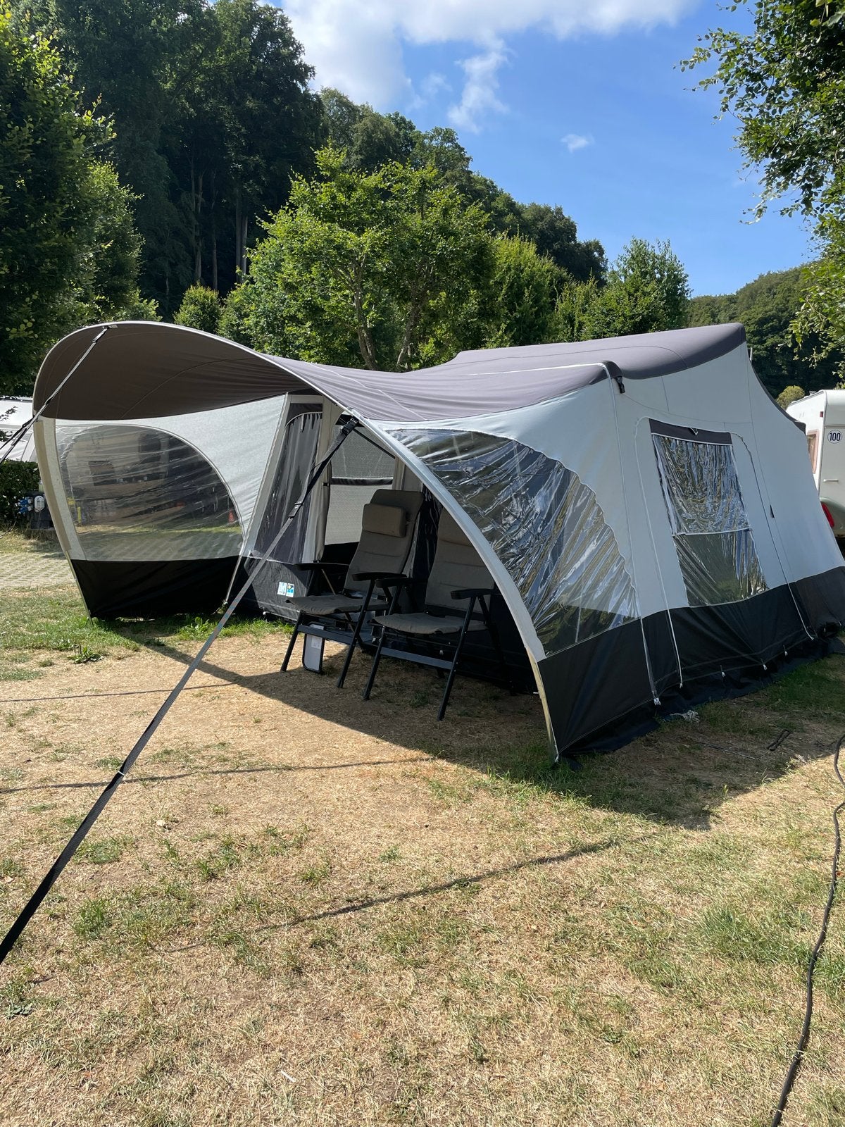 Jamet Jametic Eco 2024 - Zo goed als nieuw, Caravans en Kamperen, Ophalen, Jamet, Tot en met 6, Grijs