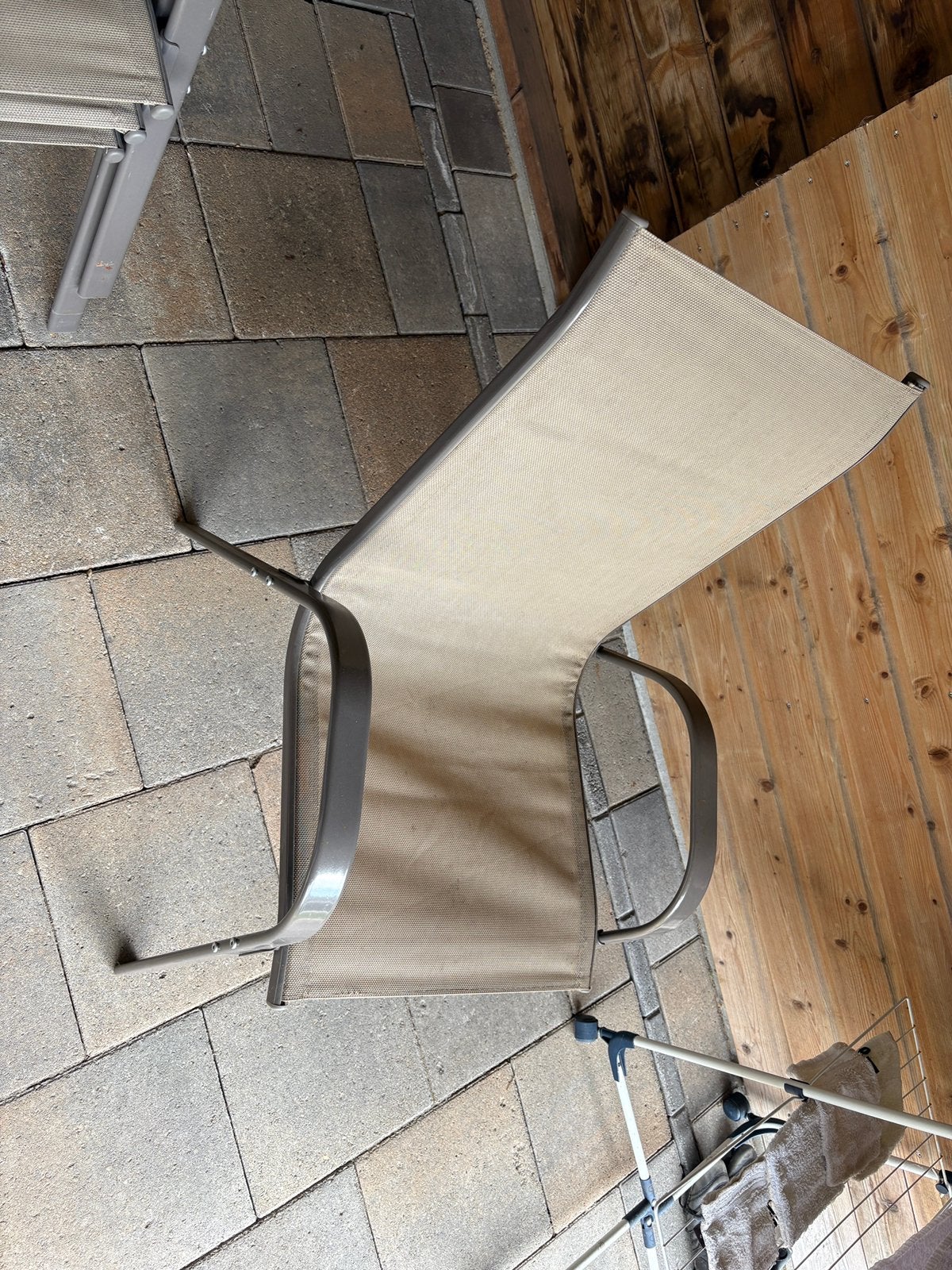 Tuinstoelen, Ophalen, Gebruikt