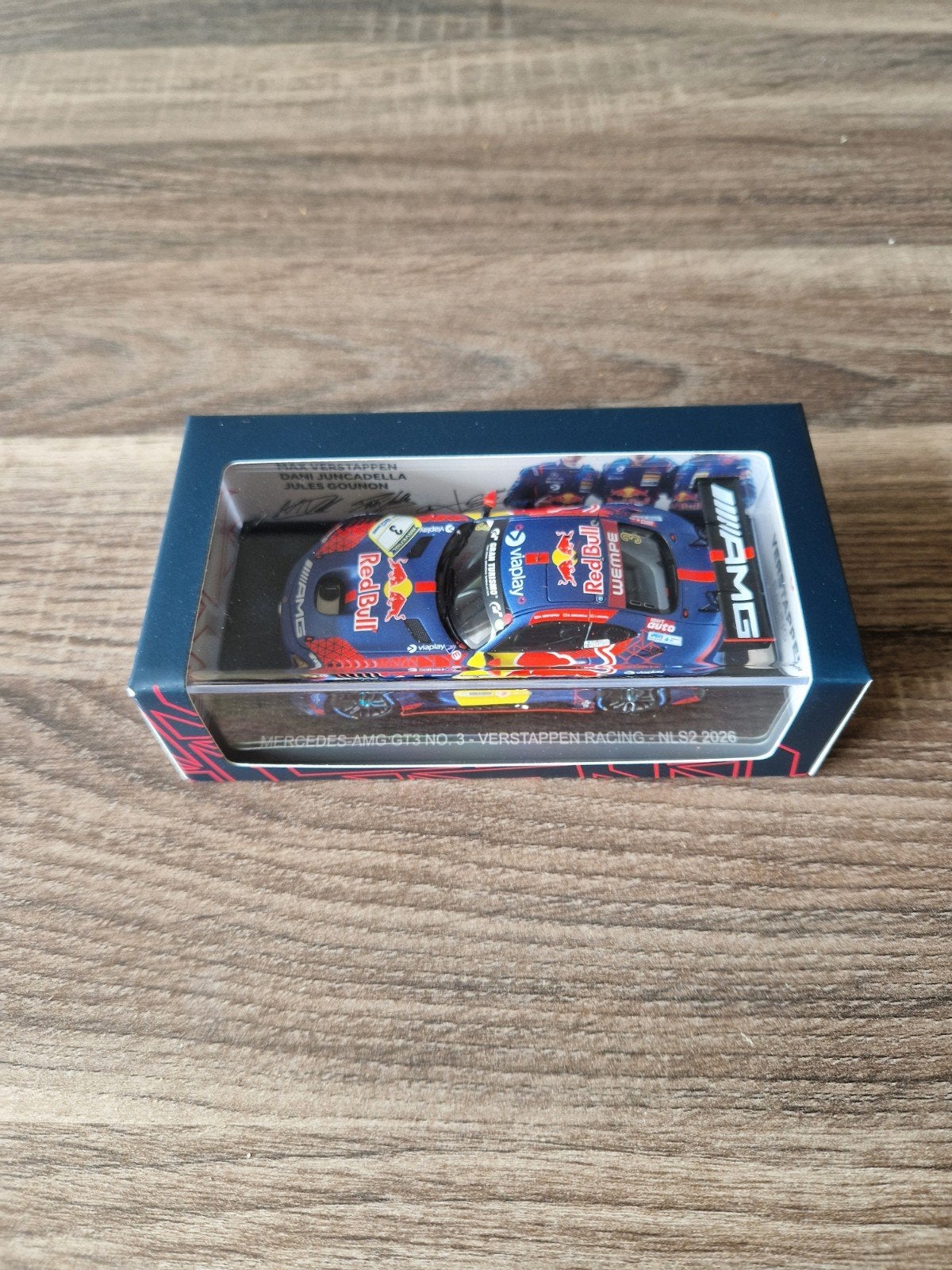 max verstappen Mercedes amg GT3 schaal 1/43 2026, Verzenden, Nieuw, Formule 1