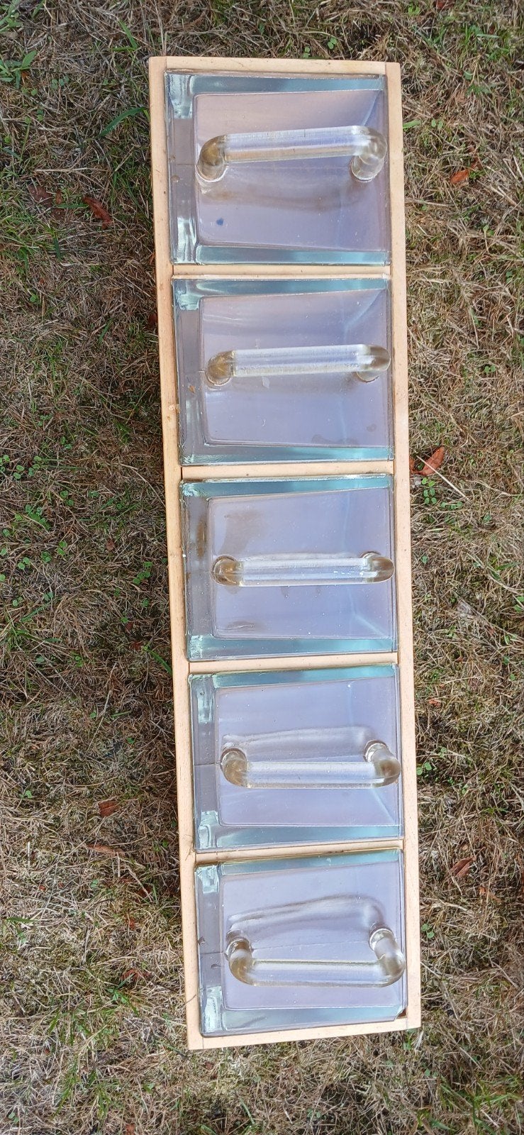 Leuk grutterskastje met glazen laatje 69 x 22 x 15 cm, Huis en Inrichting, Ophalen, 25 tot 50 cm, 50 tot 100 cm, Minder dan 100 cm