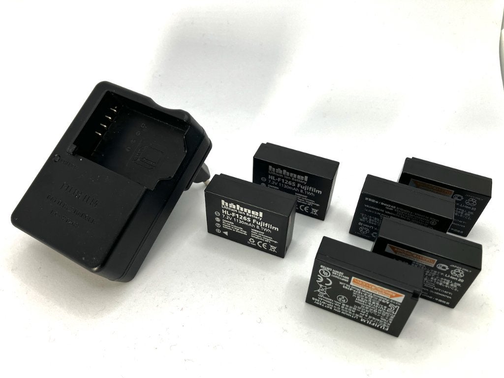 accu's en lader voor Fujifilm, Gebruikt, Fujifilm, Fujifilm, Accu