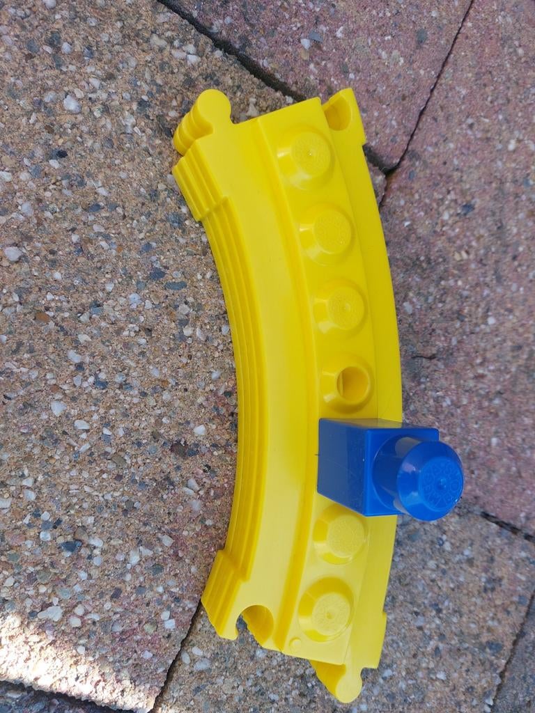 Megabloks treinbaan, Ophalen, Gebruikt