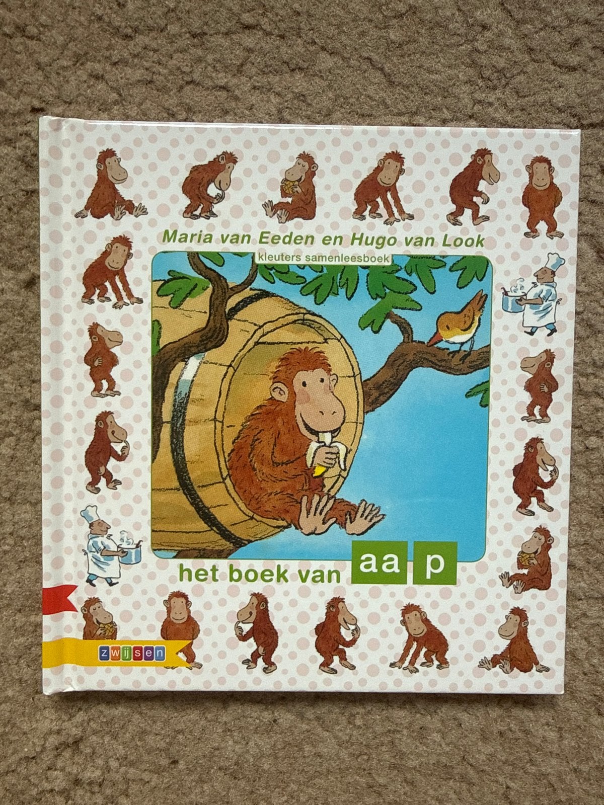 Het boek van aap - Kleuters samenleesboek, Fictie algemeen, Jongen of Meisje, Ophalen of Verzenden, Zo goed als nieuw