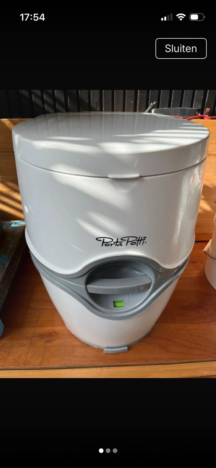 Thetford Porta Potti - Zo goed als nieuw, Caravans en Kamperen, Ophalen of Verzenden, Zo goed als nieuw