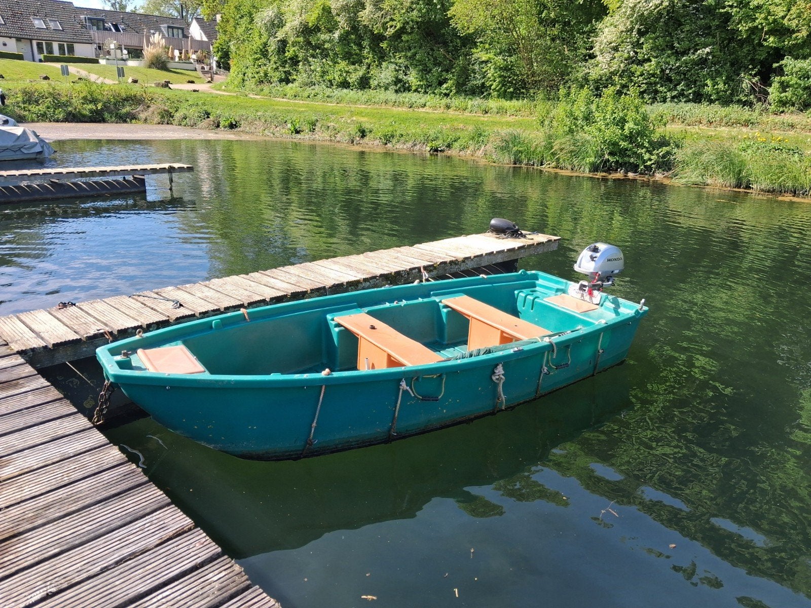 Visbootje/ Tourbootje merk Funyack, Ophalen, Gebruikt