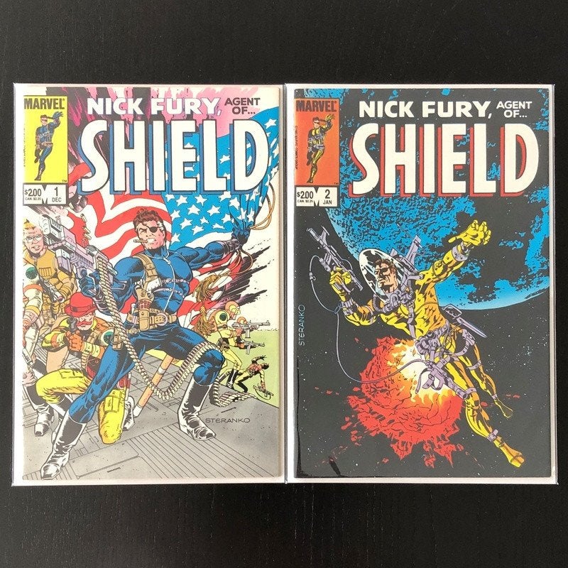 Nick Fury, Agent of S.H.I.E.L.D. Vol.2 #1 & 2 Set (1983), Amerika, Marvel Comics, Complete serie of reeks, Ophalen of Verzenden