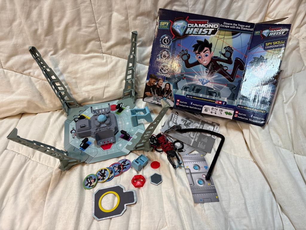 Spel: Mission Diamond Heist - Ontsnap met de Diamant!, Hobby en Vrije tijd, Gezelschapsspellen | Bordspellen, Drie of vier spelers