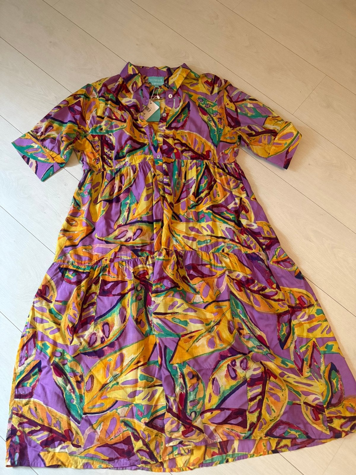 Iconique strandjurk nieuw!!, Ophalen, Nieuw, Maat 38/40 (M), Boven de knie