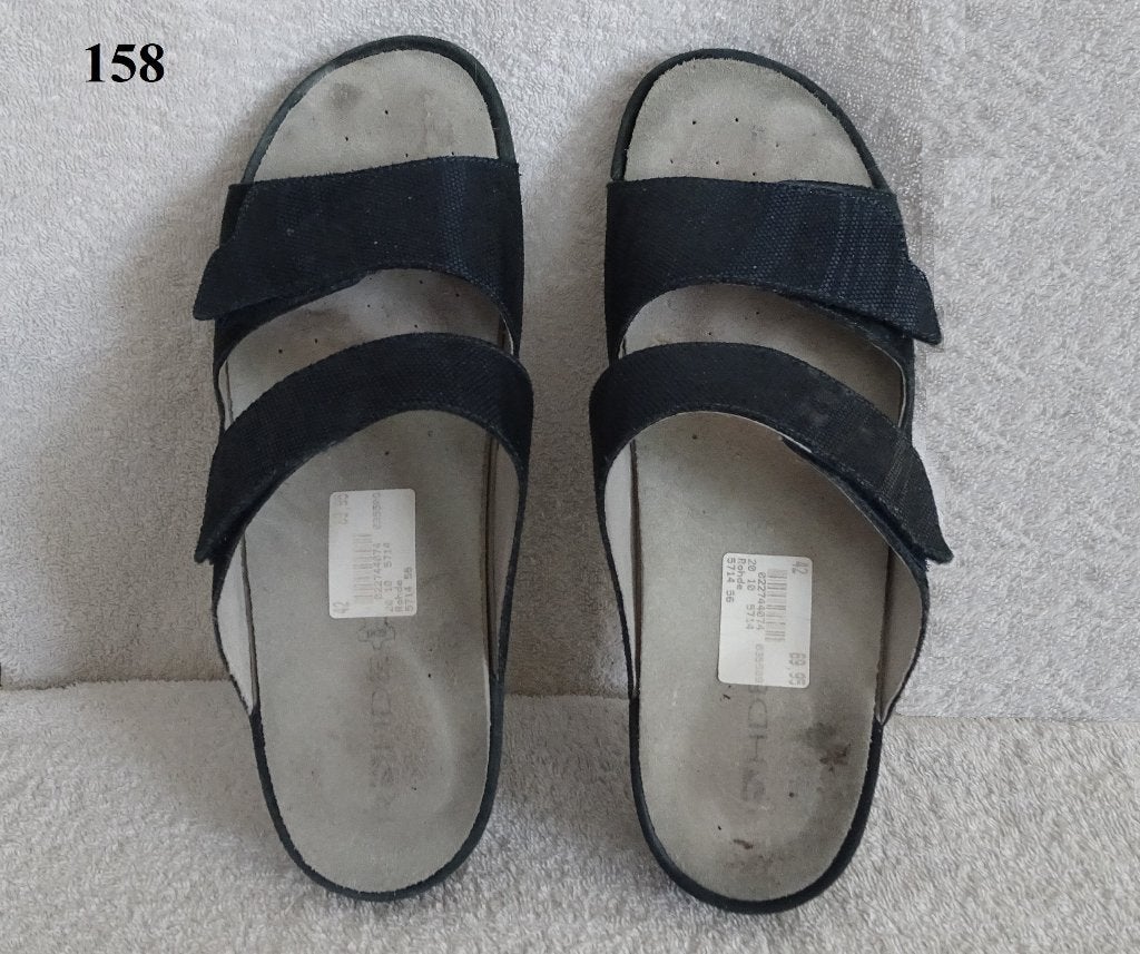 Donkerblauwe Slippers Rohde, mt. 42, Slippers, Blauw, Rohde, Ophalen of Verzenden