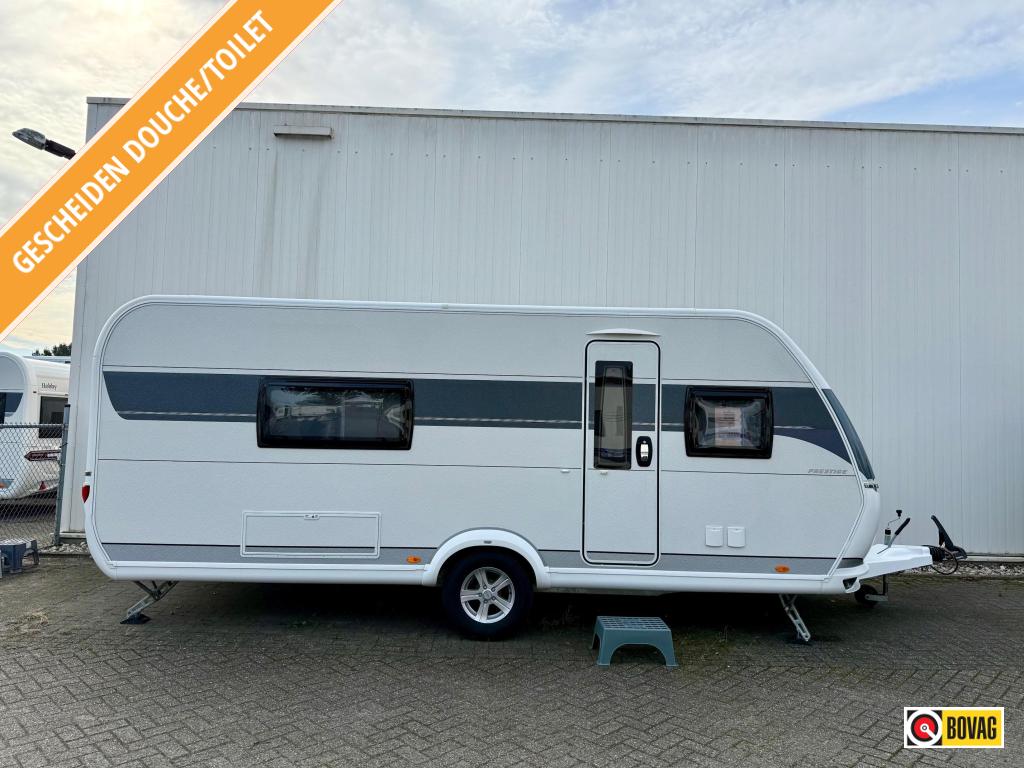 Hobby Prestige 560 WLU, Caravans en Kamperen, Caravans, Rondzit, Hobby, Bedrijf, Schokbreker