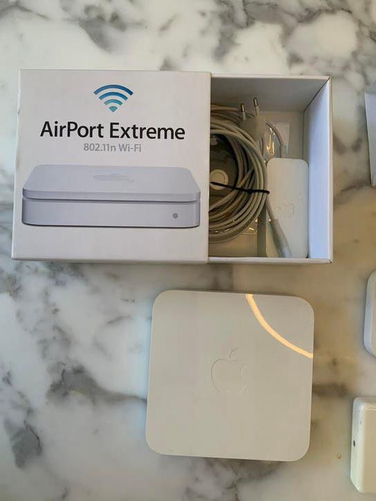 Apple Airport Extreme router, Ophalen of Verzenden, Gebruikt, Apple