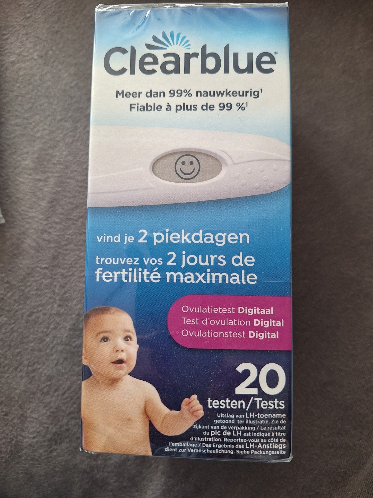 Clearblue Digitale Ovulatietest - 20 testen, Ophalen, Nieuw