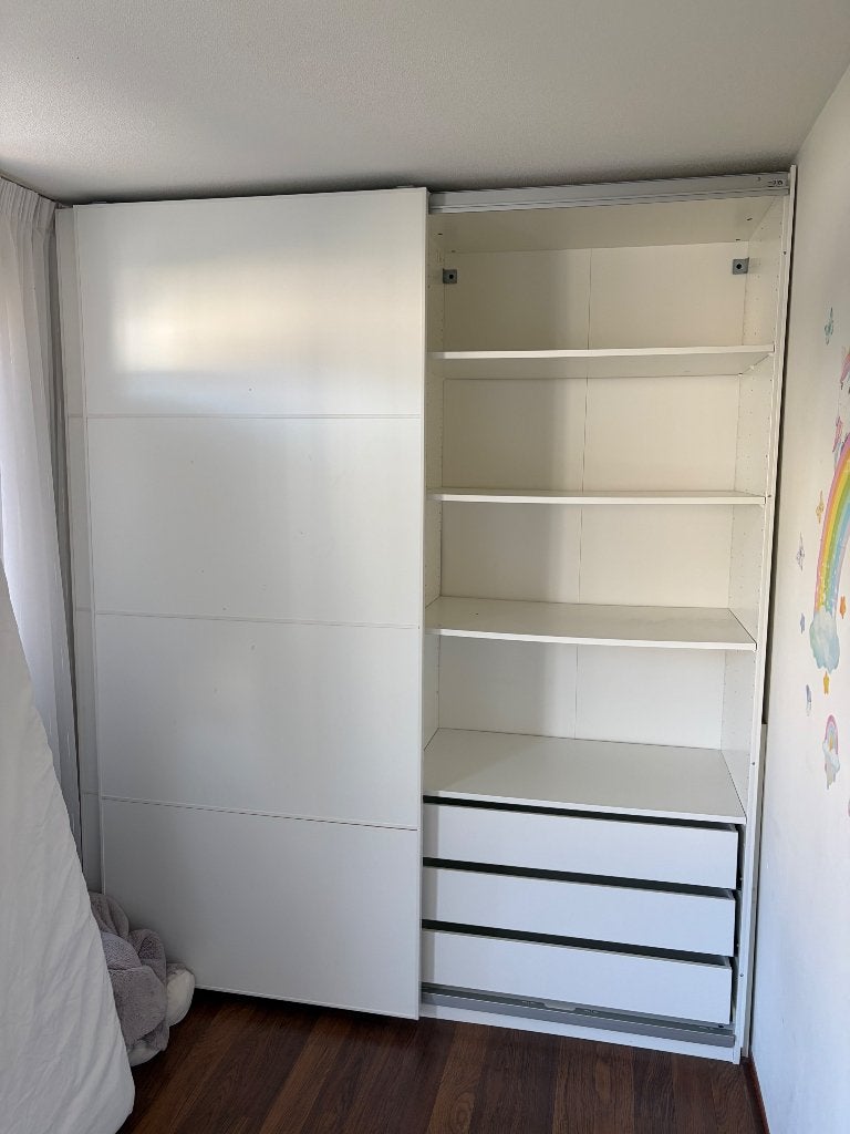 IKEA Pax kast incl schuifdeuren, Huis en Inrichting, Kasten | Kledingkasten, 200 cm of meer, 150 tot 200 cm, Zo goed als nieuw