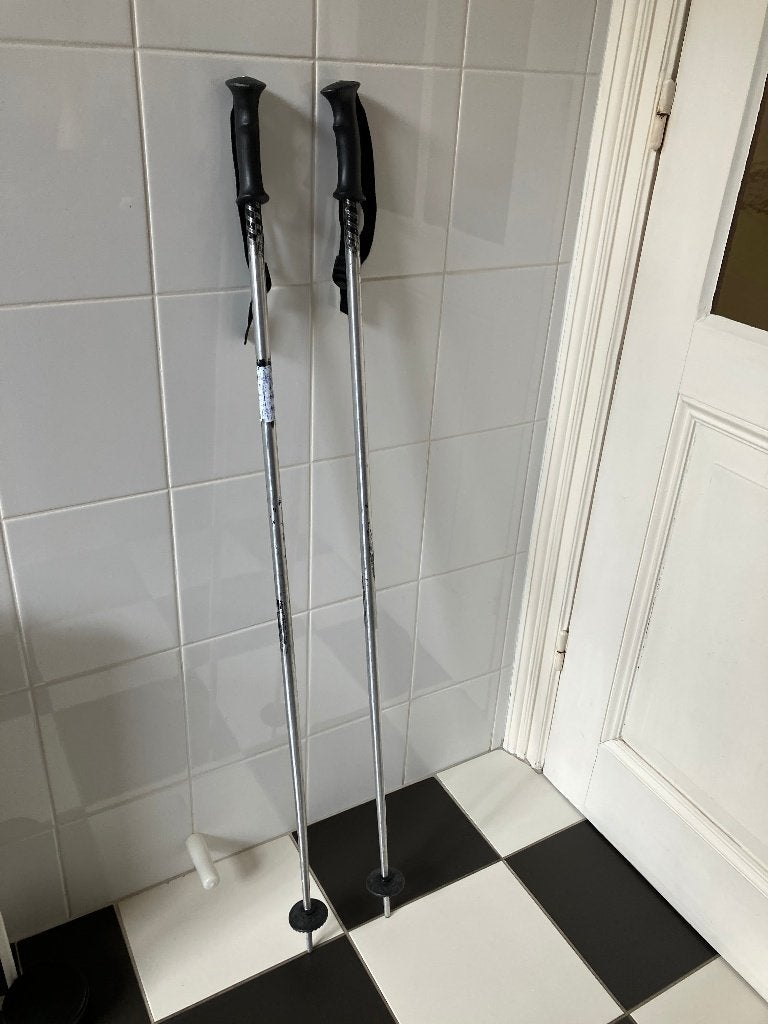 Skistokken lengte 1.20 m, Gebruikt, Stokken, 100 tot 140 cm, Skiën
