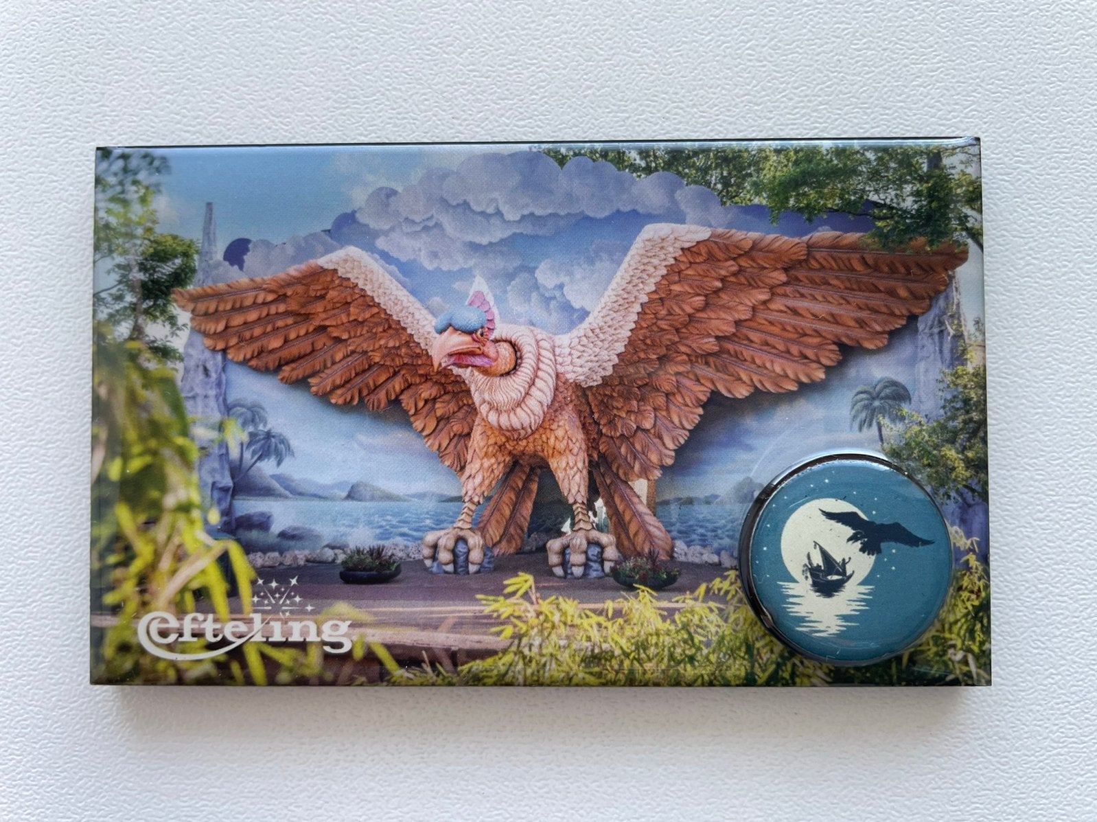 Efteling magneet Vogel Rok, Verzamelen, Ophalen of Verzenden, Nieuw, Button of Speldje