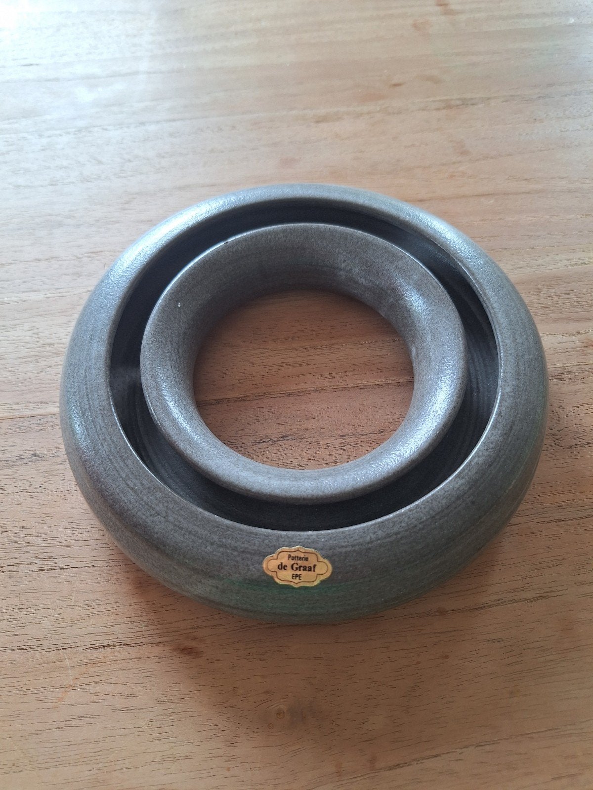 Vintage Aardewerk Bloempot Pottenbakkerij de Graaf Epe, Antiek en Kunst, Antiek | Keramiek en Aardewerk, Ophalen