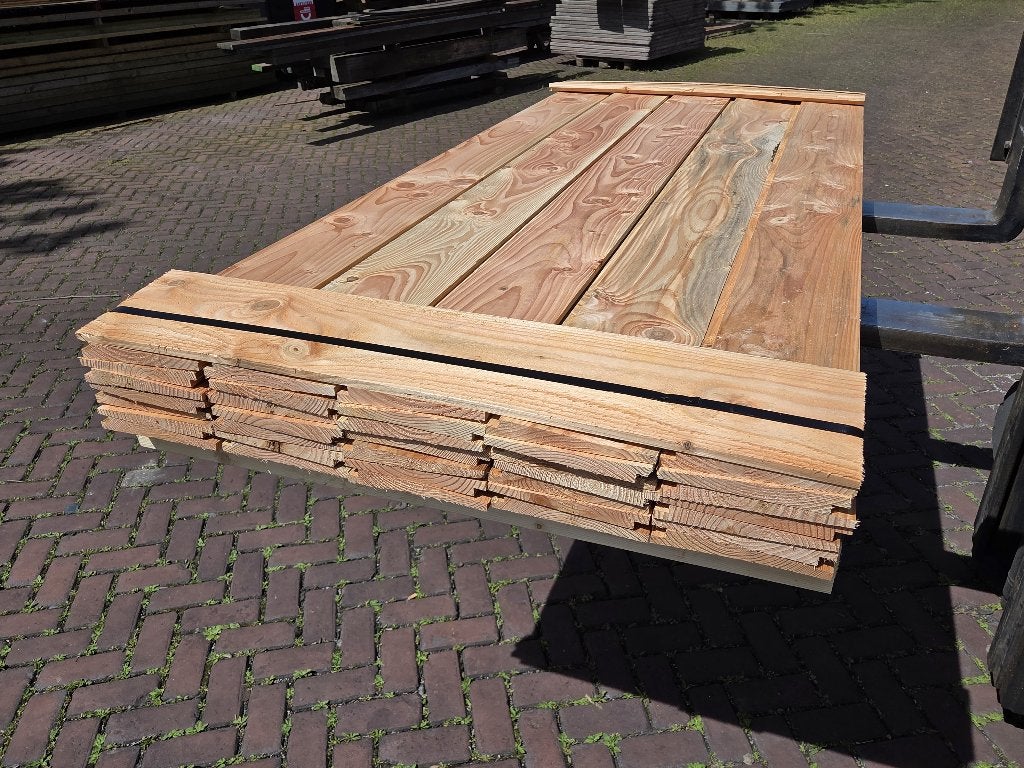 35 planken Douglas Zweeds rabat 2.20 meter lang – nr: TP162, Ophalen, Nieuw, 180 tot 250 cm, Planken