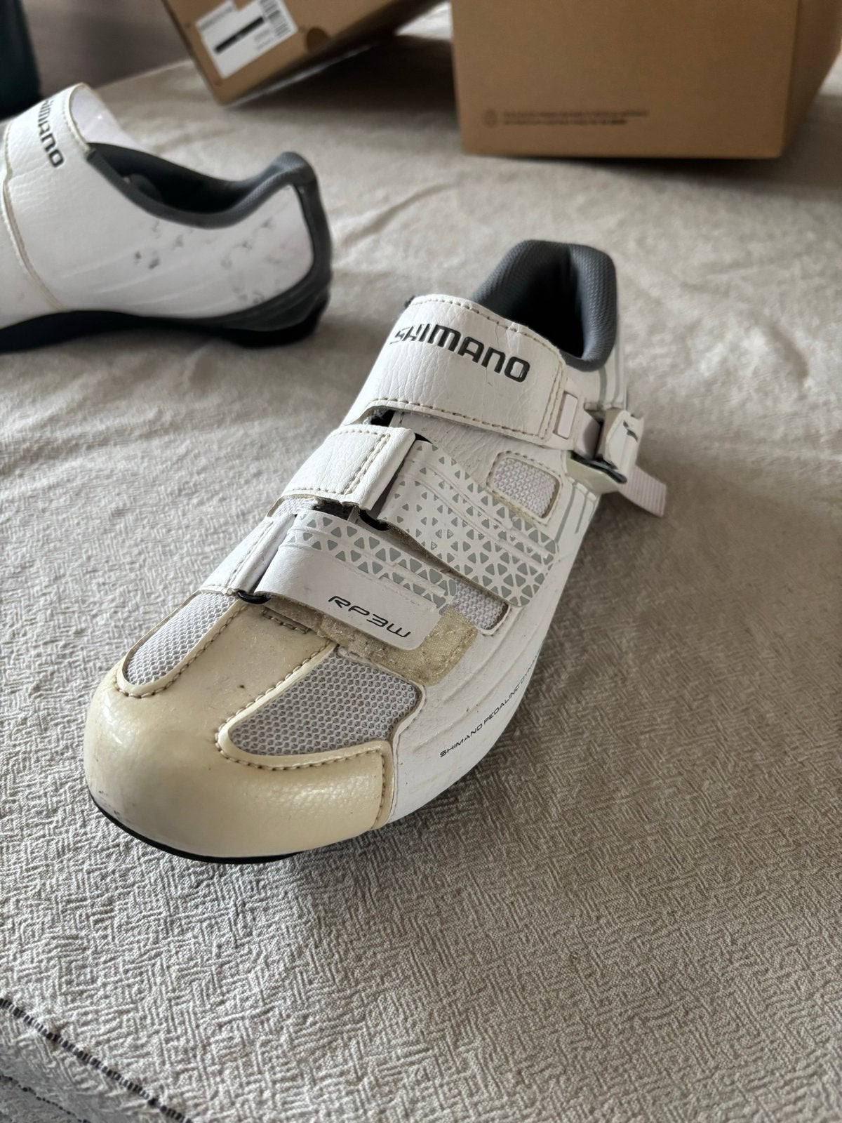 Shimano RP3W fietsschoenen dames- Maat 38 (vallen klein), Fietsen en Brommers, Gebruikt, Schoenen, Overige maten, Ophalen of Verzenden