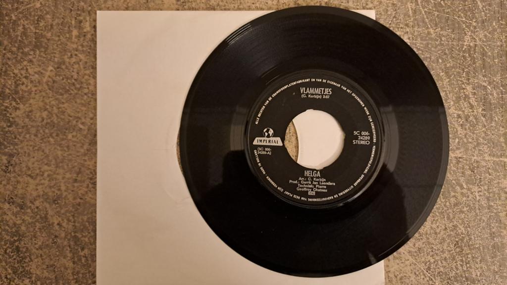 Helga  - vlammetjes, Gebruikt, 7 inch, Single, Ophalen of Verzenden
