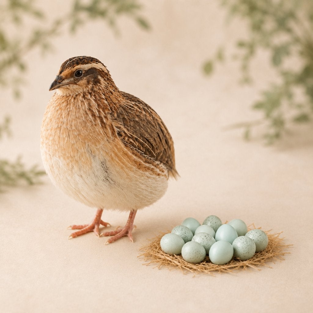 Celadon kwartel broedeieren | Blauwgroene eieren | Eigen fok, Geslacht onbekend, Overige soorten