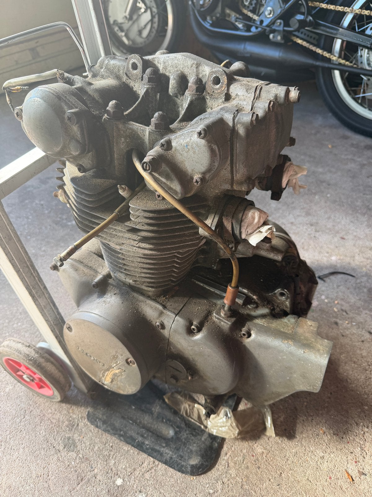 HONDA CB450 motorblok, Motoren, Onderdelen | Oldtimers, Ophalen, Gebruikt