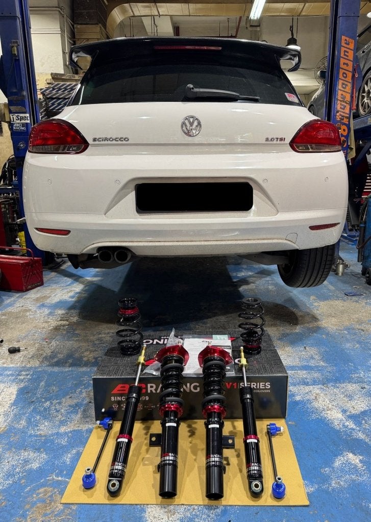 BC Racing V1-VM schroefset - Volkswagen Scirocco PQ35 08-15, Ophalen of Verzenden