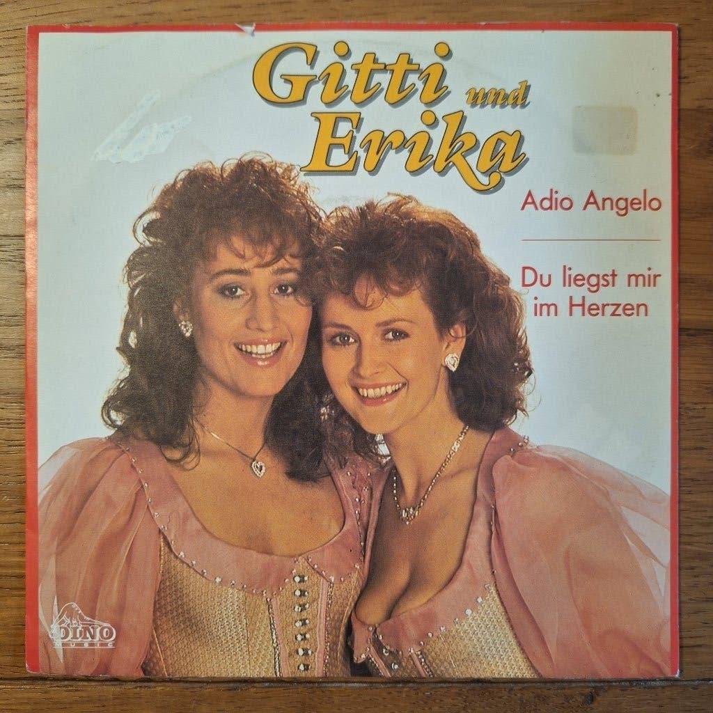 Gitti und Erika - Adio Angelo (082), Ophalen of Verzenden, Gebruikt, Pop