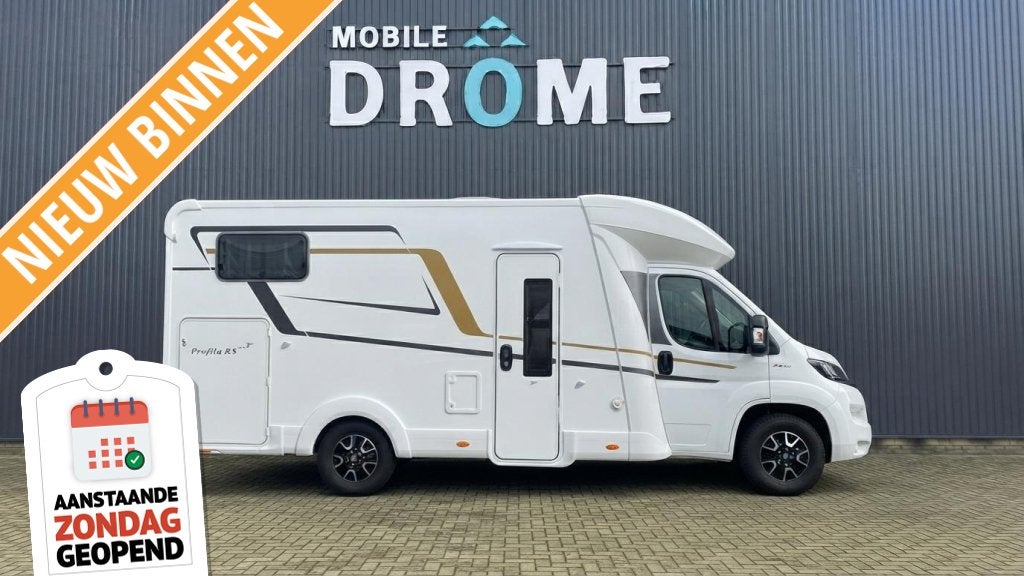 Eura Mobil Profila RS 695 EB Adaptive Cruise, Hefbed, Automaat, Verwarmde buitenspiegels, Ringverwarming, Fiat