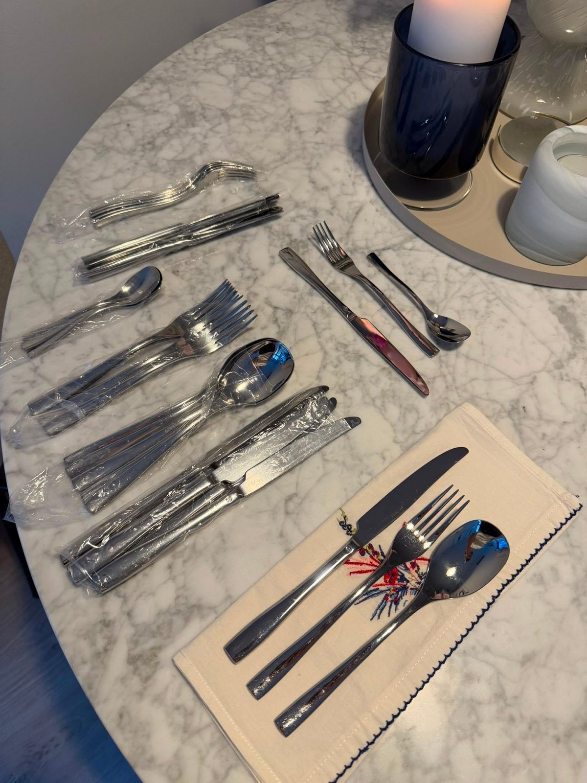 Sambonet Bestekset - Nieuw in verpakking, Ophalen, Nieuw, Rvs of Chroom, Vaatwasserbestendig