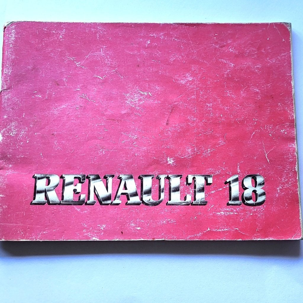RENAULT 18 INSTRUCTIE en nog vintage Boeken Auto techniek, Ophalen of Verzenden, Algemeen