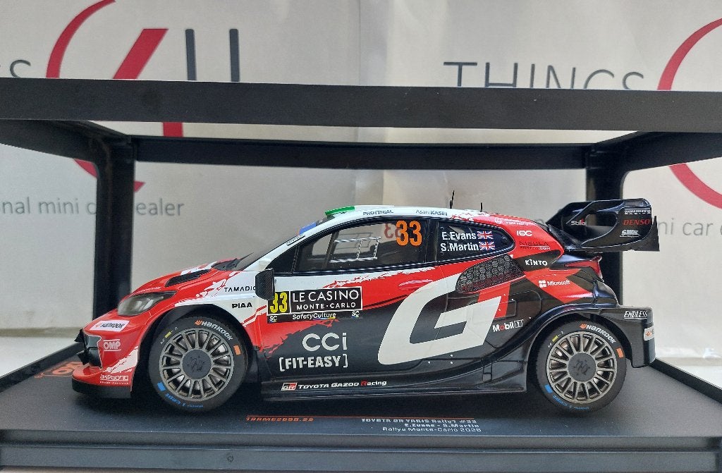 Ixo 1:18 Toyota GR Yaris Rally1 No.33 Rally Monte Carlo 2026, Ophalen of Verzenden, Nieuw, Auto, Overige merken