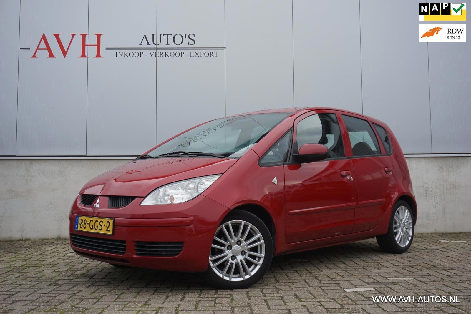 Mitsubishi Colt 1.3 Invite+, Stof, Gebruikt, Colt, Origineel Nederlands