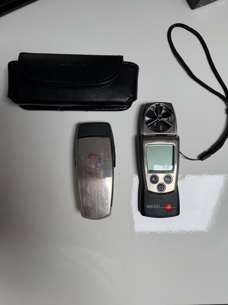 Testo 410-1 Vane Anemometer met beschermkap, Ophalen of Verzenden, Gebruikt, Overige meters