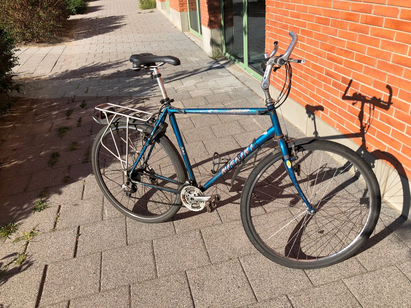 Nishiki hybride fiets, Overige merken, Gebruikt, Velgrem, Versnellingen