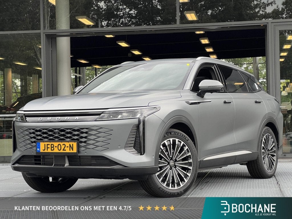 Omoda 9 Premium | Panoramadak | Leder | DEMO |, Auto's, Overige Auto's, Bedrijf, Te koop, 360° camera, 4x4, ABS, Adaptive Cruise Control