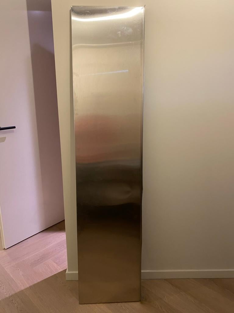 Nieuwe RVS wandplank 180x40 met klein deukje, Ophalen of Verzenden, Nieuw