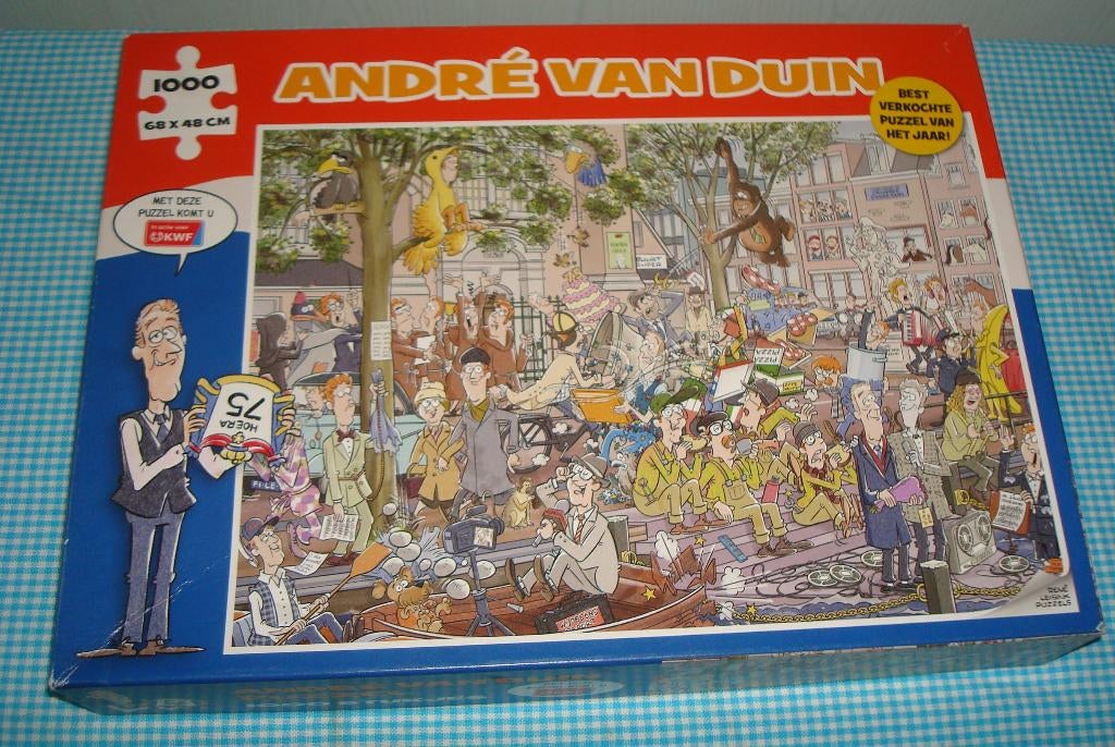 Andre van Duin legpuzzel 1000 stukjes, Ophalen of Verzenden, 500 t/m 1500 stukjes, Zo goed als nieuw, Legpuzzel